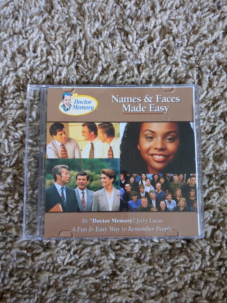 Names And Faces Made Easy CD By Dr Memory