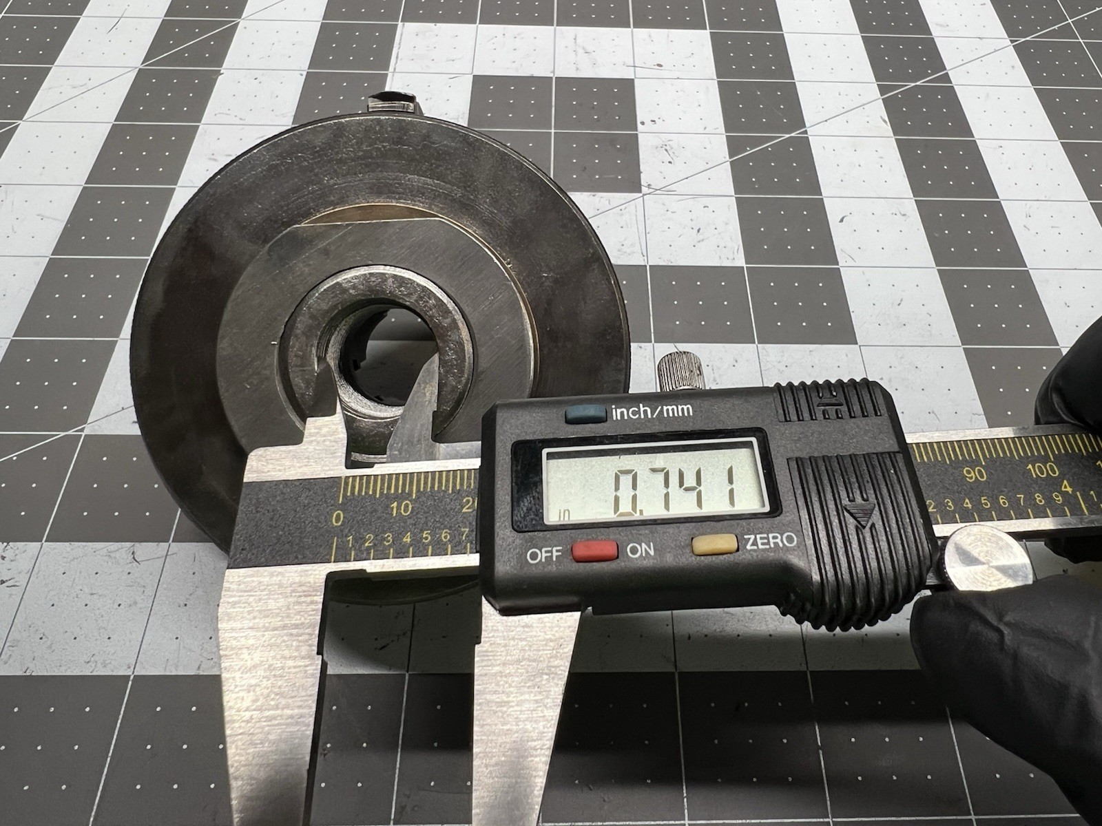 Vintage CRAFTSMAN 3" Inch 3 Jaw Lathe Chuck No.383.22960 3/4"-16TPI Mount