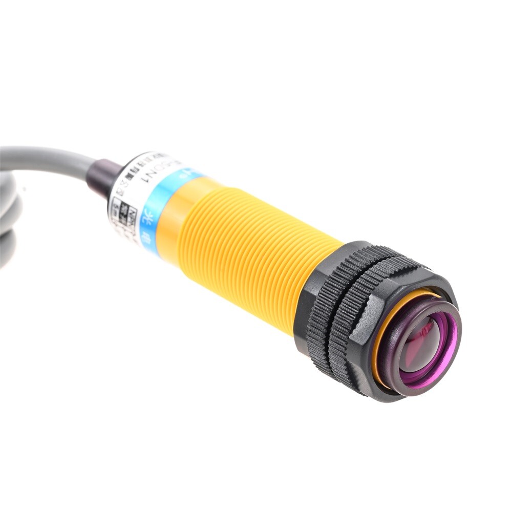 2PCS E3F-5DN1-5L Photoelectric Sensor Switch Proximity Switch NPN 5m