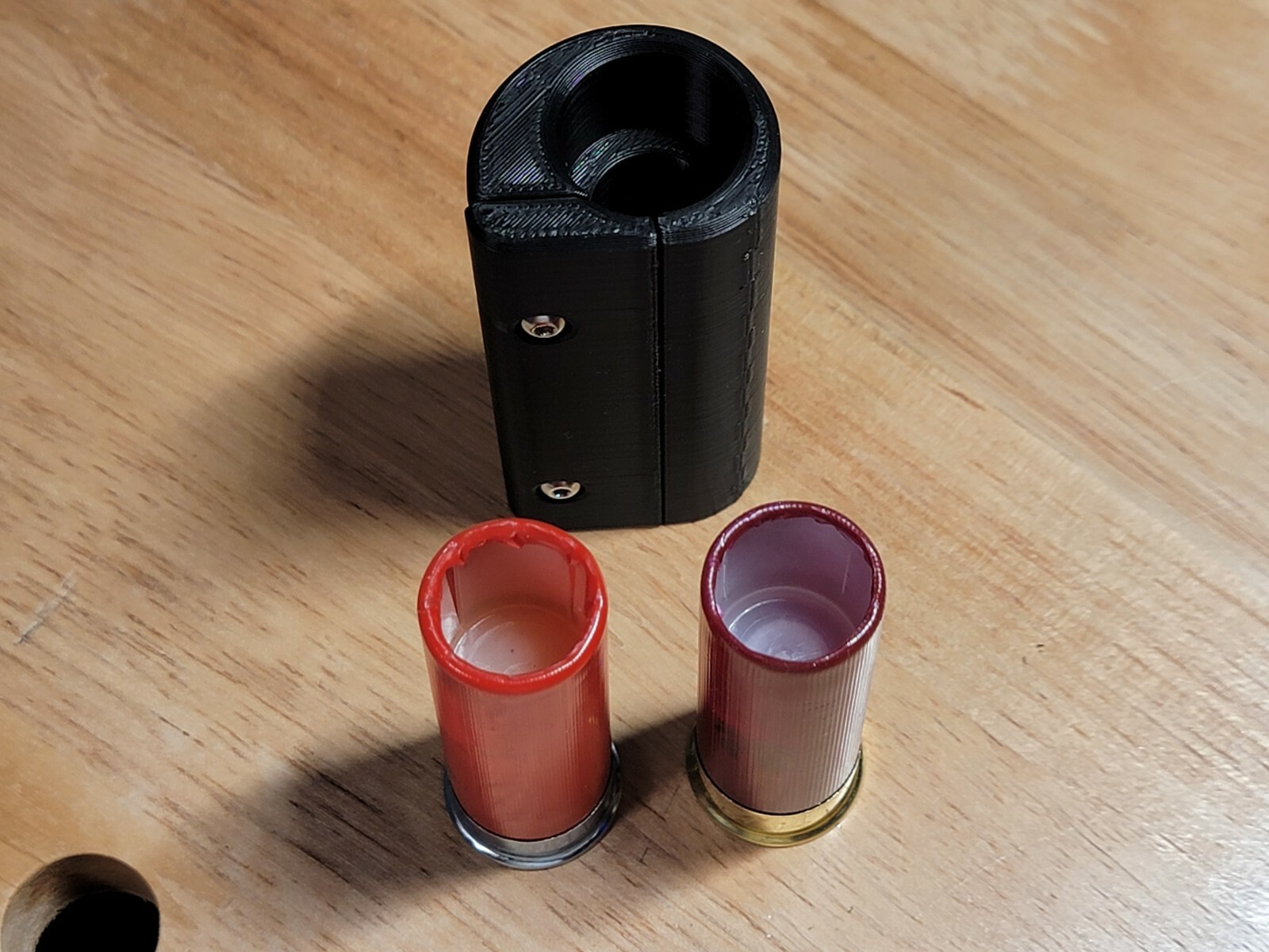 Black - 12ga Shotgun Shotshell Shell Crimp Cutter Tool for Wax Slugs 12 Gauge