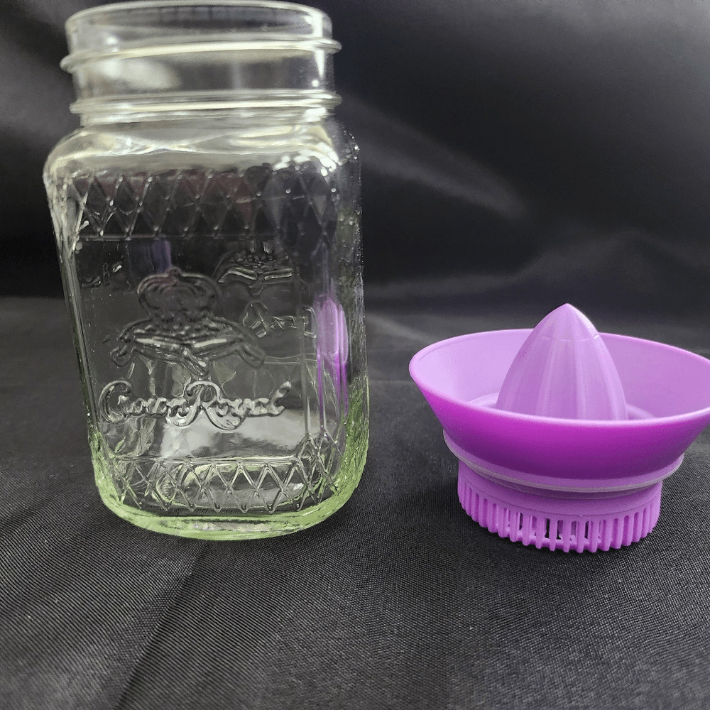 CROWN ROYAL 12 oz Mason Jar Juicer