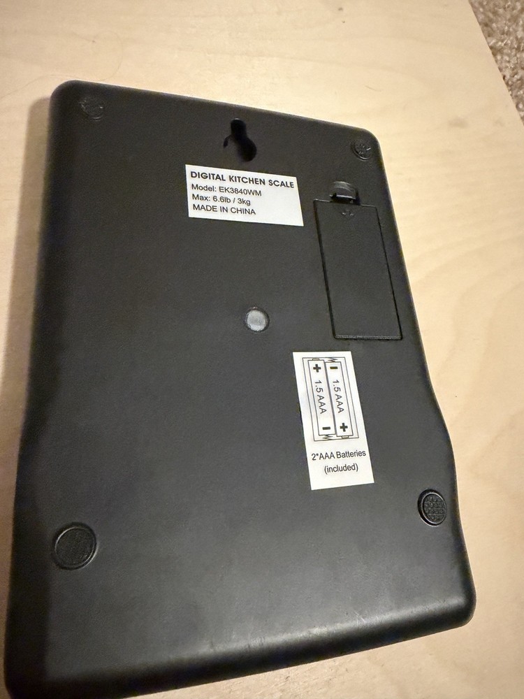 Working Digital Kitchen Scale