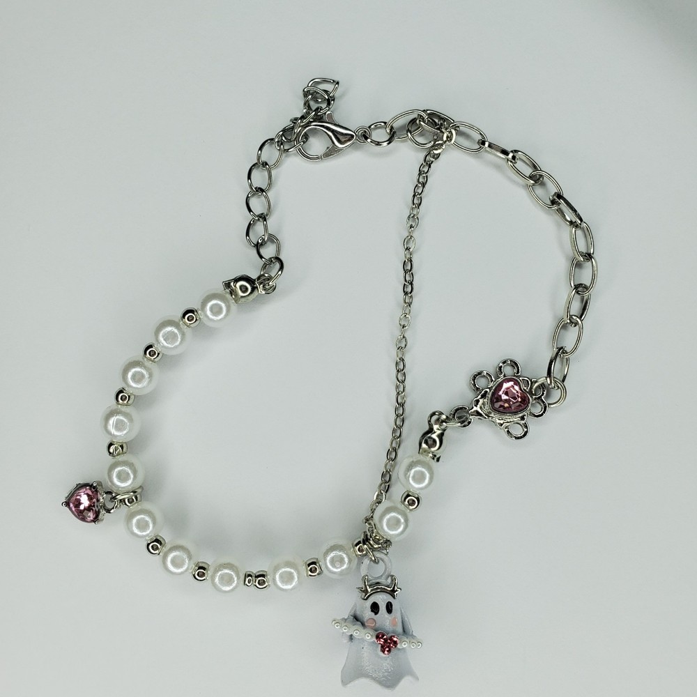 Hand crafted artisan unique gemstone bracelet