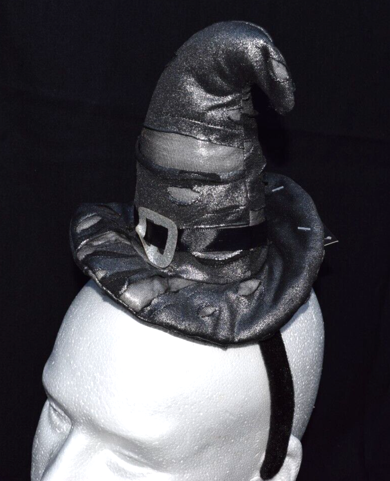 Halloween Witch Hat Headband Black
