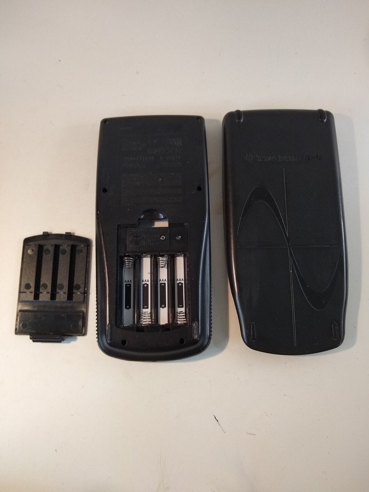 Texas Instruments TI-83 Plus Calculator Black With Case Working Tested Good