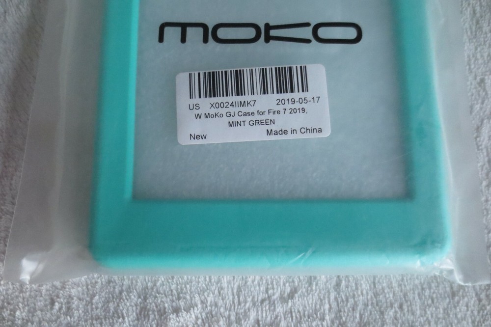 Moko Case for Fire 7 Mint Green 2019 Silicone New