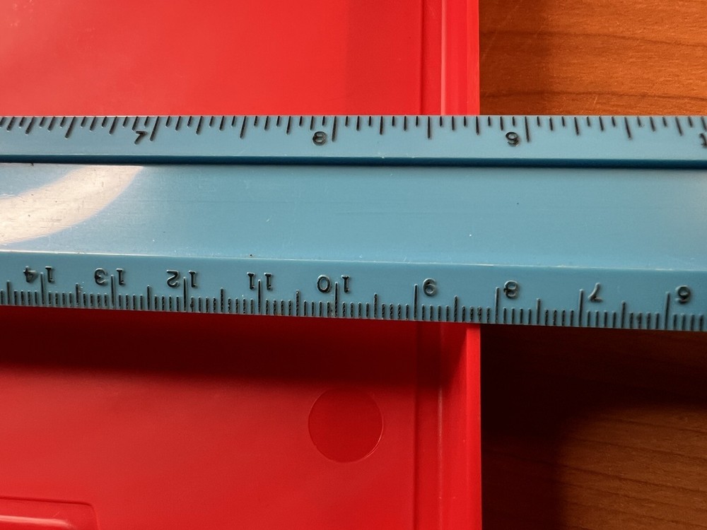 Red Plastic Tool Boxes 9”x8” - Snap-on Logo - 6 Different Styles - USA