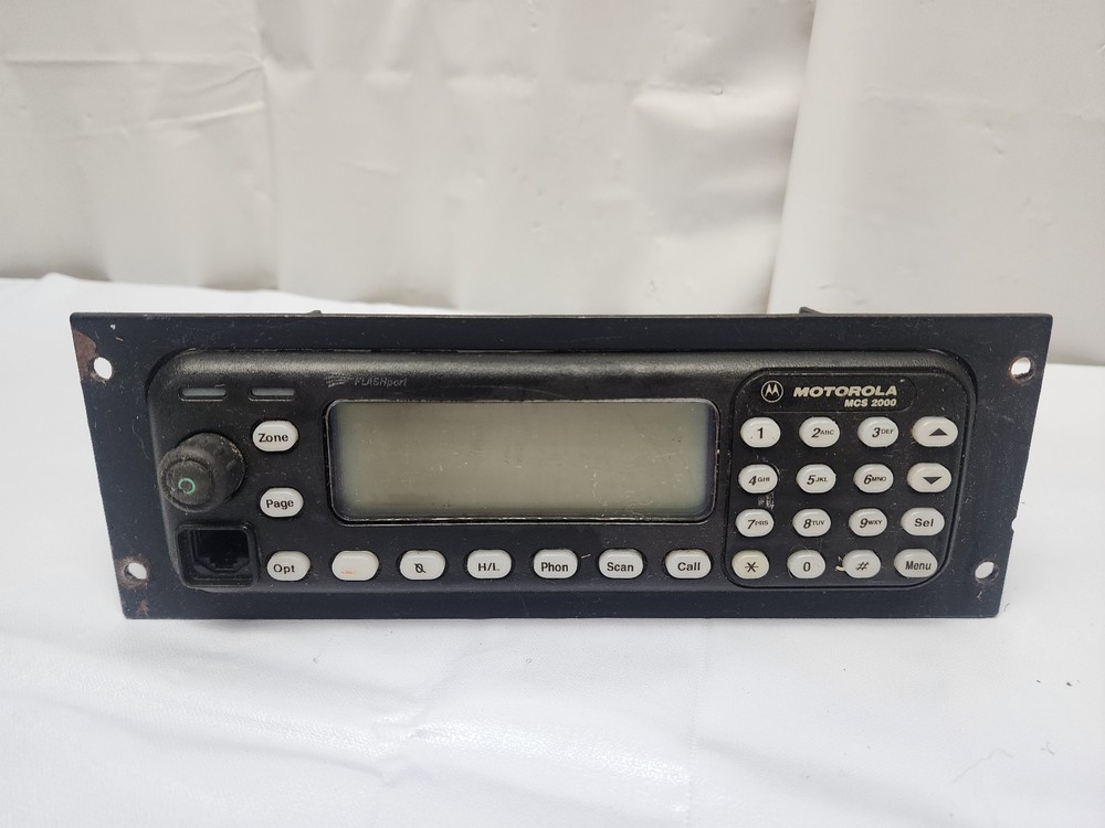 Motorola MCS2000 MCS 2000 Control Head Model III 3 Radio w/ Bracket