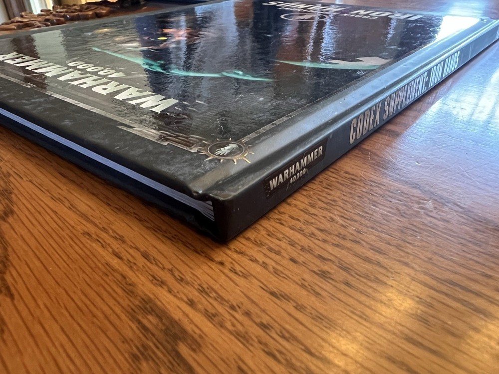 Warhammer 40k Space Marines Codex Supplement Iron Hands 8th Edtion 2019