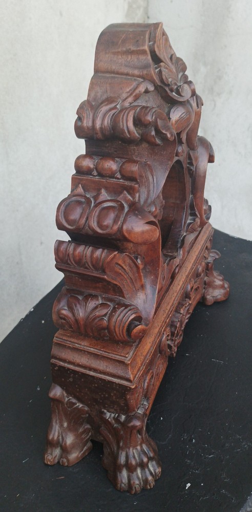 Walnut Clock Case 19th Century