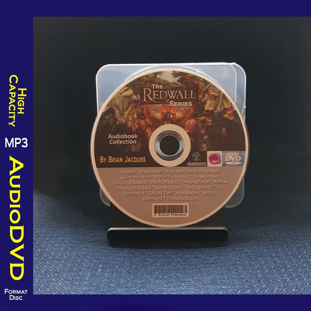 The REDWALL Series By Brian Jacques - 21 MP3 Audiobook Collection