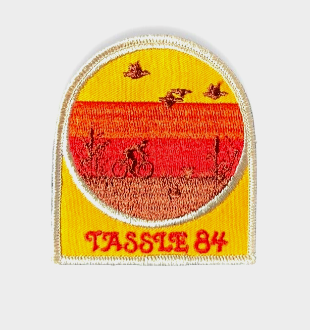 Vintage Tassle 1984 Cycling Patch Bicycle Biking