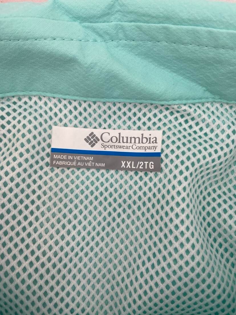 Columbia PFG Slack Tide Camp SS Button Up Shirt Mens 2XL