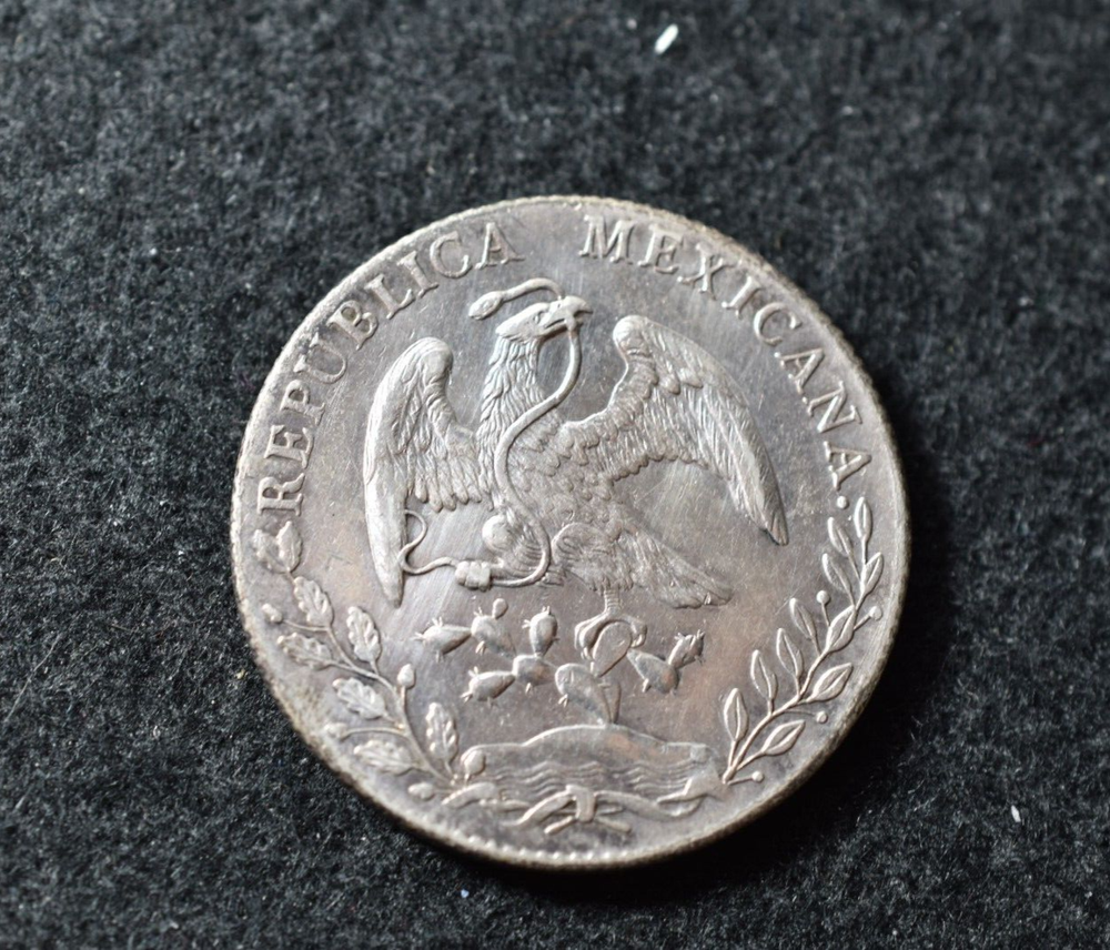 MEXICO 1893 PESO-HERMONSILLO MINT