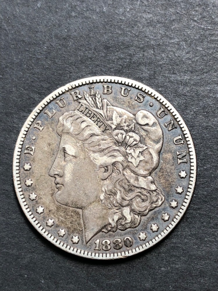 1880 U.S. Morgan Silver Dollar $1 [11]