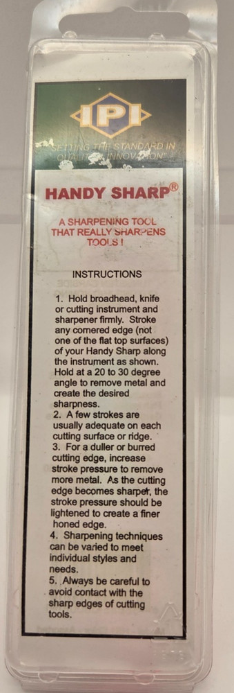 Handy Sharp Pocket Knife Broadhead Sharpener Hunting Tool NEW