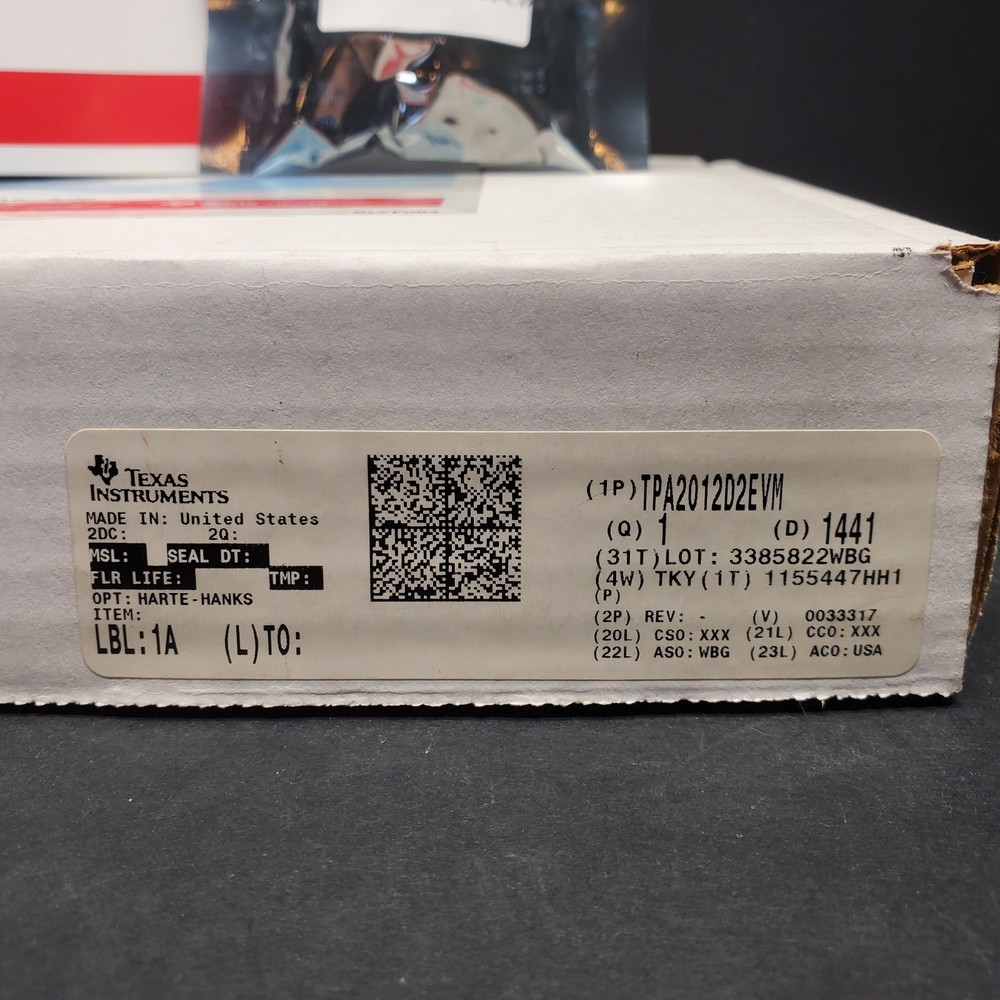 SALE TPA2012D2EVM -CB Evaluation Module (EVM) Texas Instruments Ti Audio SLYF064