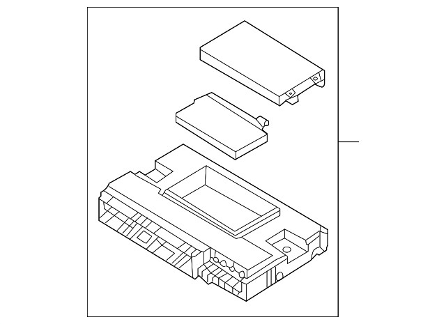Genuine Audi Control Module 8W0-907-468-C