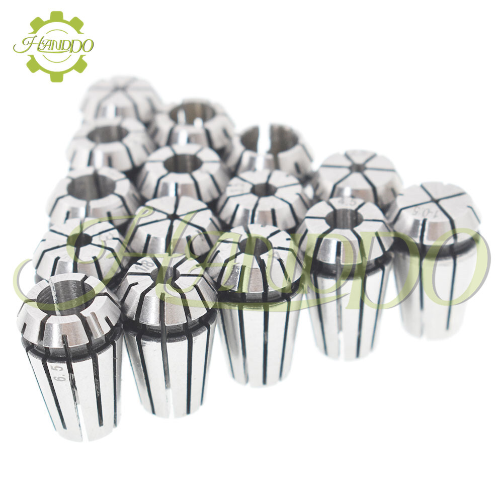 15Pcs ER11 Spring Collet Set  CNC Super Precision Milling Tool