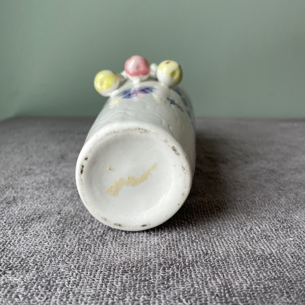 Ceramic Bud Vase With Hanging Fruit