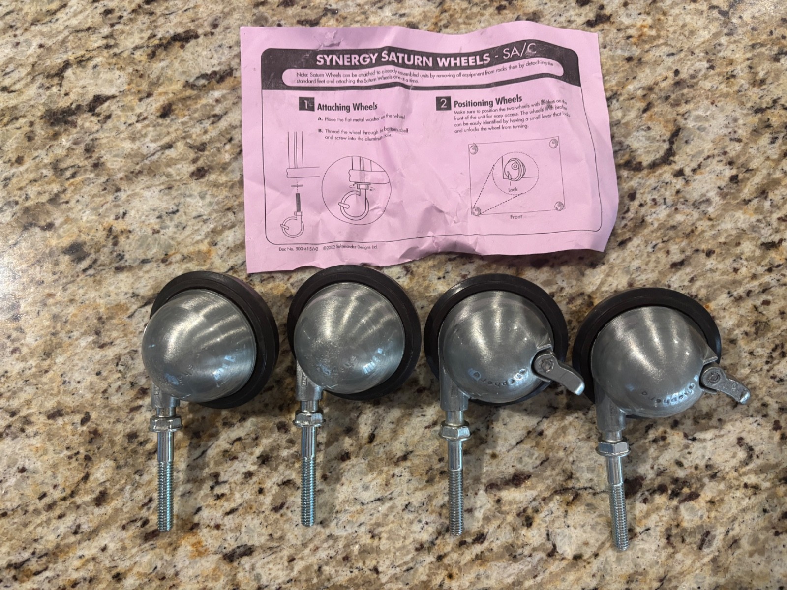 Salamander Synergy Saturn Wheels - Set of 4