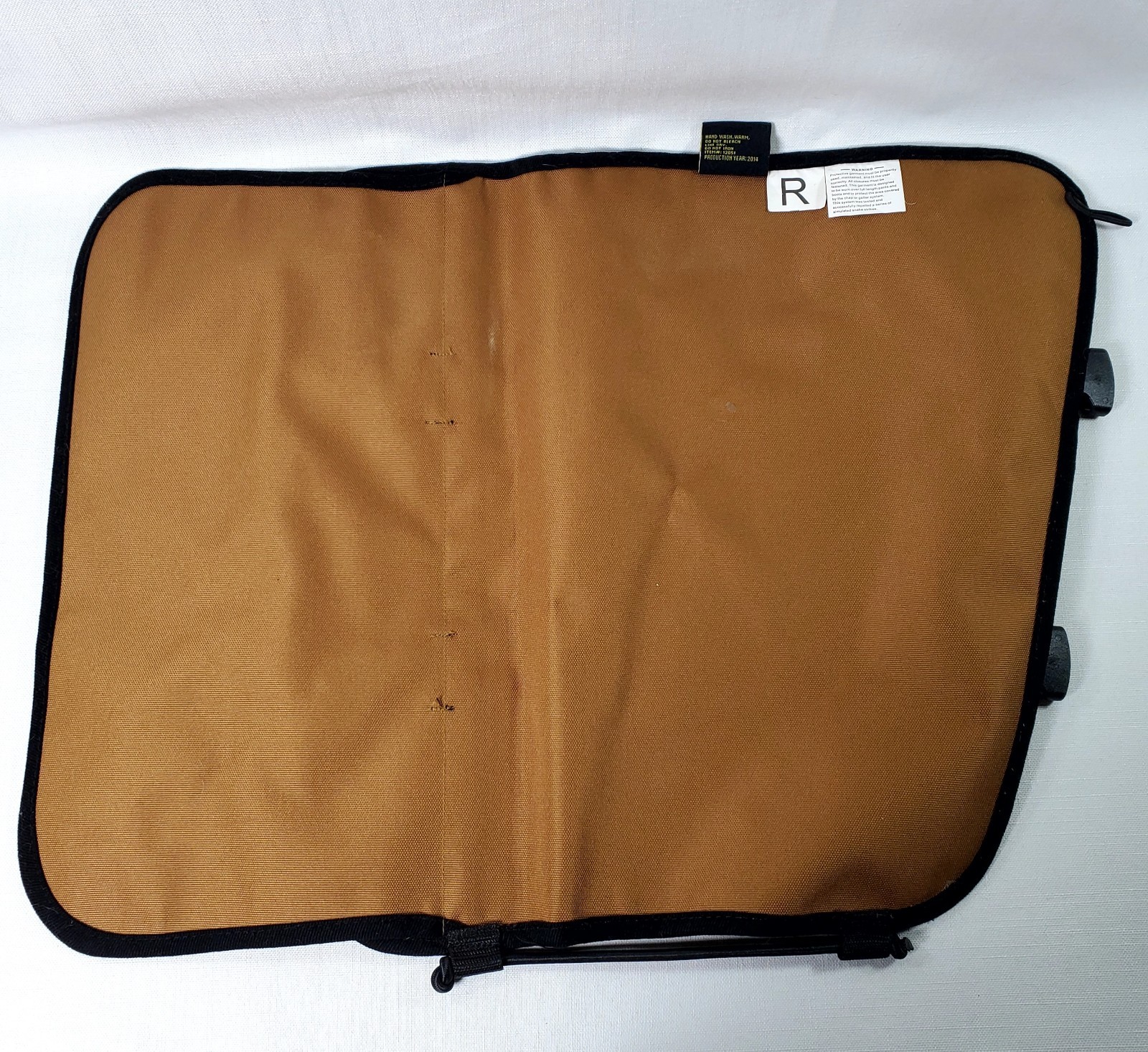 Scent Blocker Snake Gaiters LARGE Buckskin Hunt Leg Shield Protect Armor Chaps