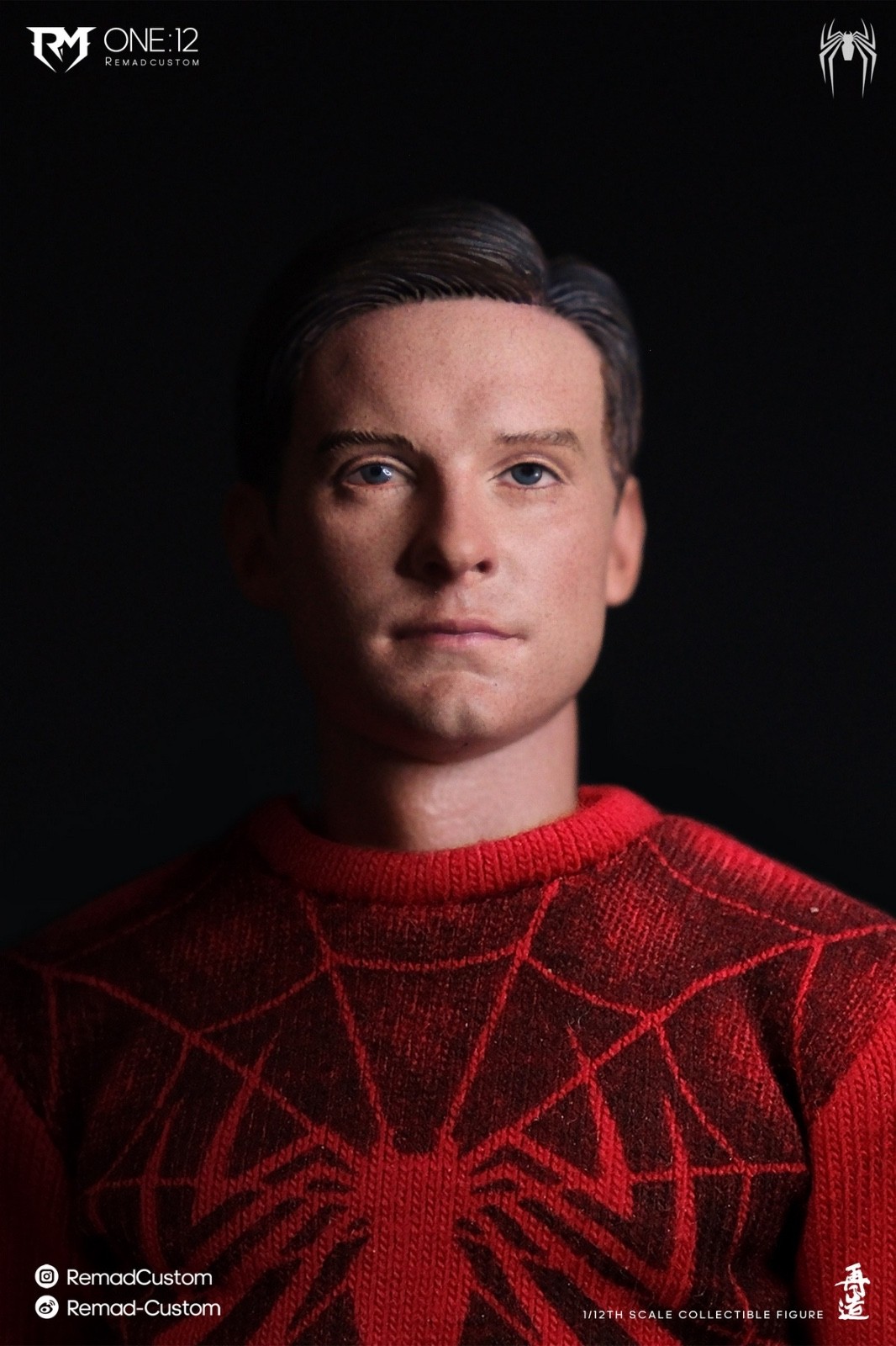 RC-008: Remad Custom RM-008 Spiderman Human Spider Tobey Maguire 1/12 Figure