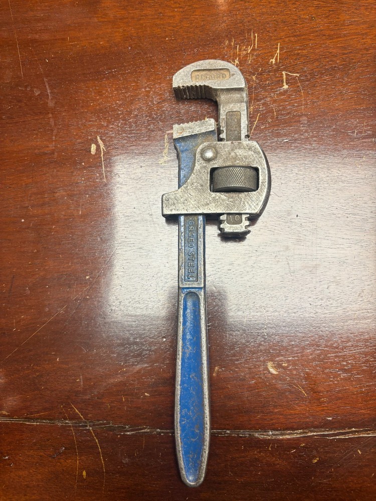 Vintage Record Stillson Pipe Wrench Spanner