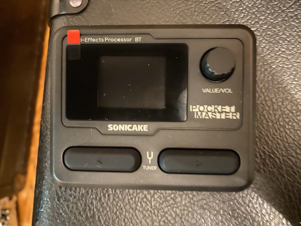 Sonicake Pocket Master Guitar Effects Processor Pedal Unit Case Multi Rechargeab