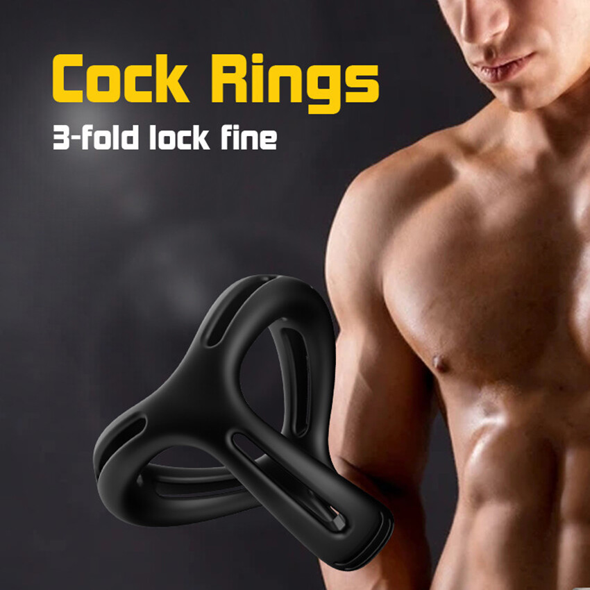 Reusable-Ball-Scrotum-Stretcher-Sleeve-Ring-Penis-Enhancer Delay Ejaculation MEN
