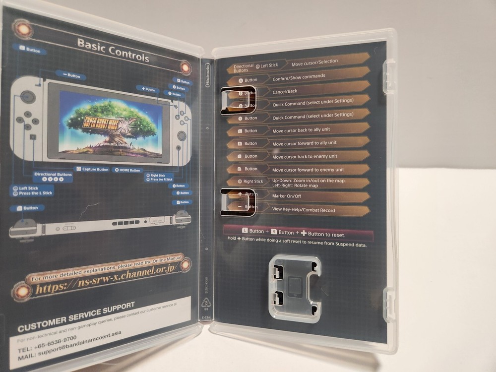 Super Robot Wars X (Nintendo Switch) Original Case Only
