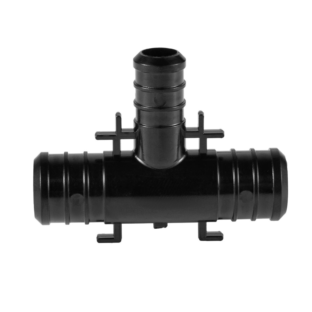 100 PCS EFIELD Poly Crimp Pex Fitting 3/4" X 3/4" X 1/2" Tee With Position Tab