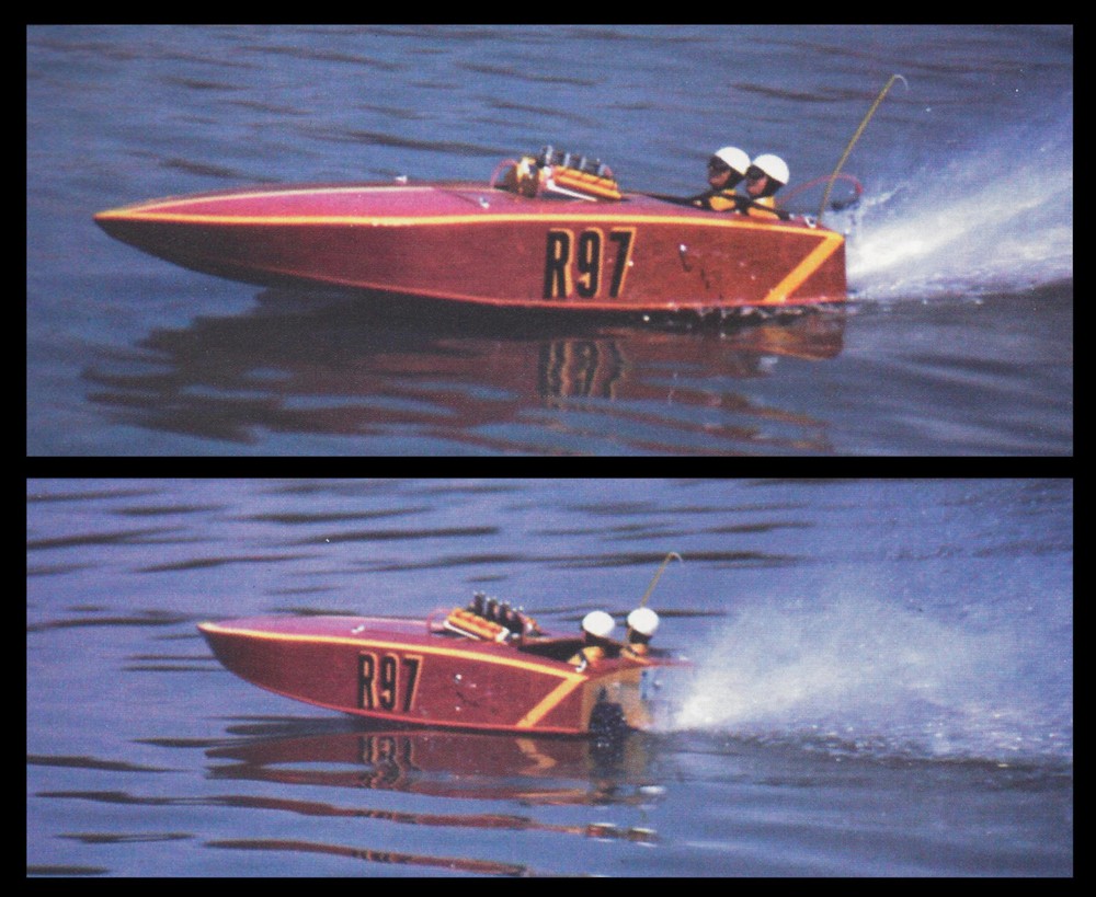 1/5 Scale Racing 40 Cracker Box Model Boat Plans, Templates, Instructions 37"