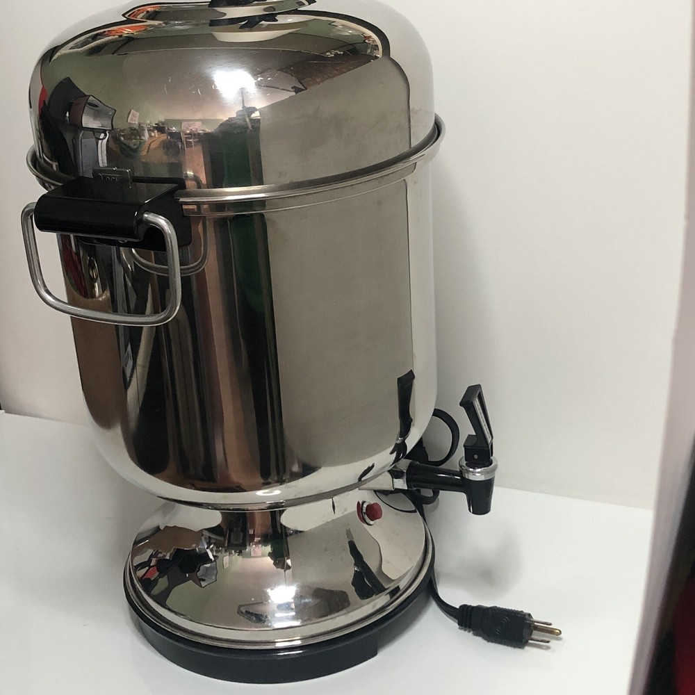 Farberware 155C Automatic Stainless Steel Coffee Urn Percolator 55 Cup Buffet