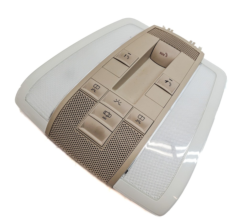 2015 MERCEDES E400 CONV A207 FRONT INTERIOR DOME MAP READING LIGHT LAMP (Beige)