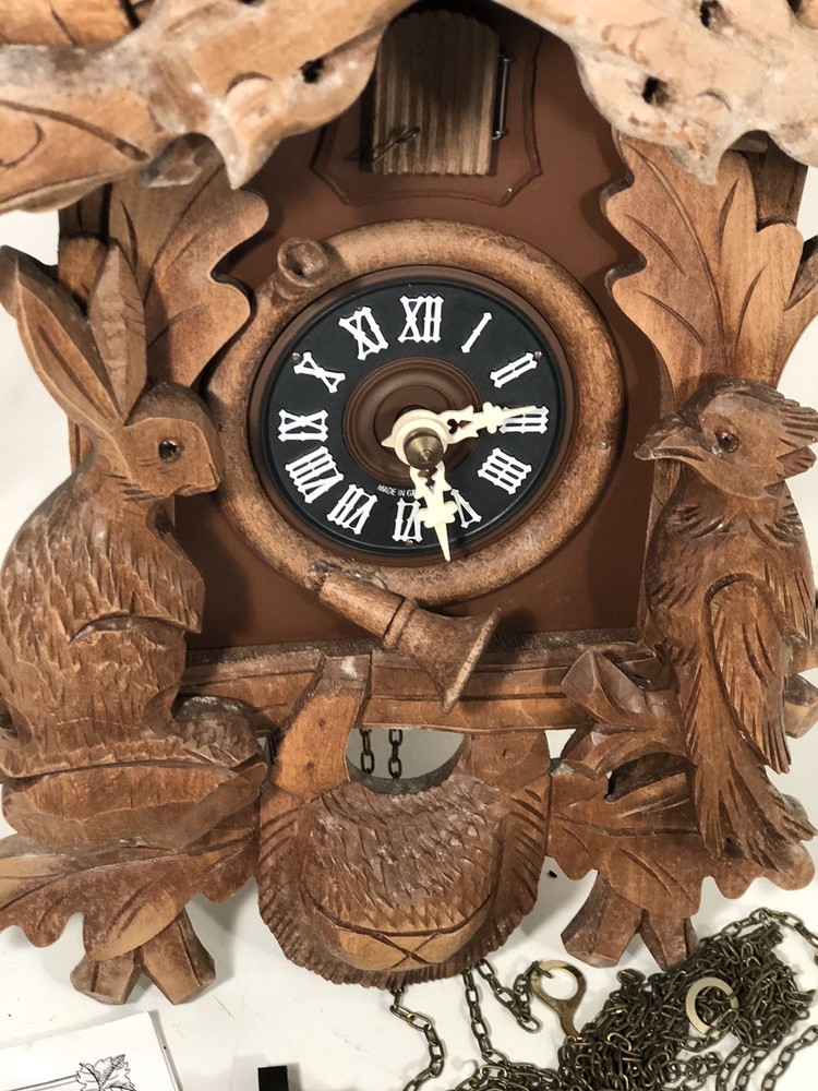Hubert Herr Black Forest Cuckoo Clock Made In Germany