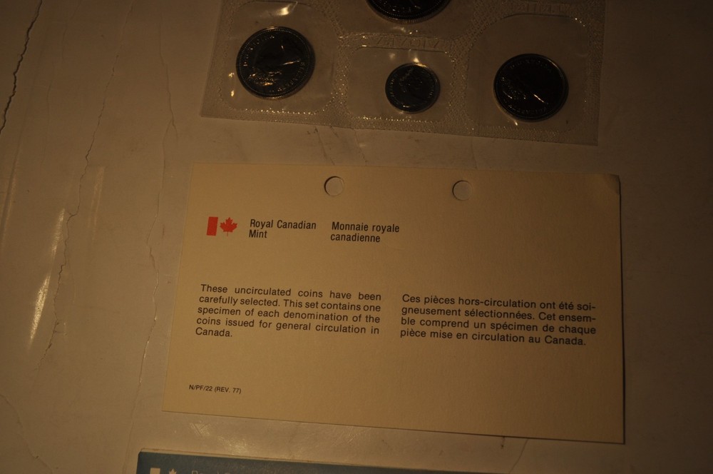 1978 Royal Canadian Mint Set