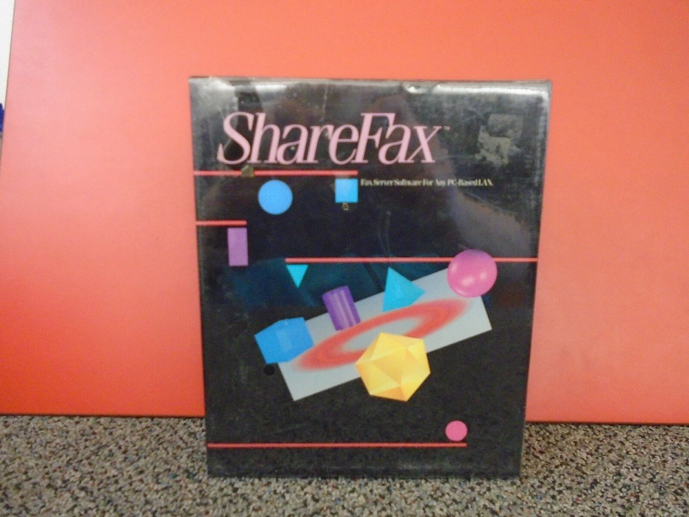 (Vintage) Sharefax Fax Server Software