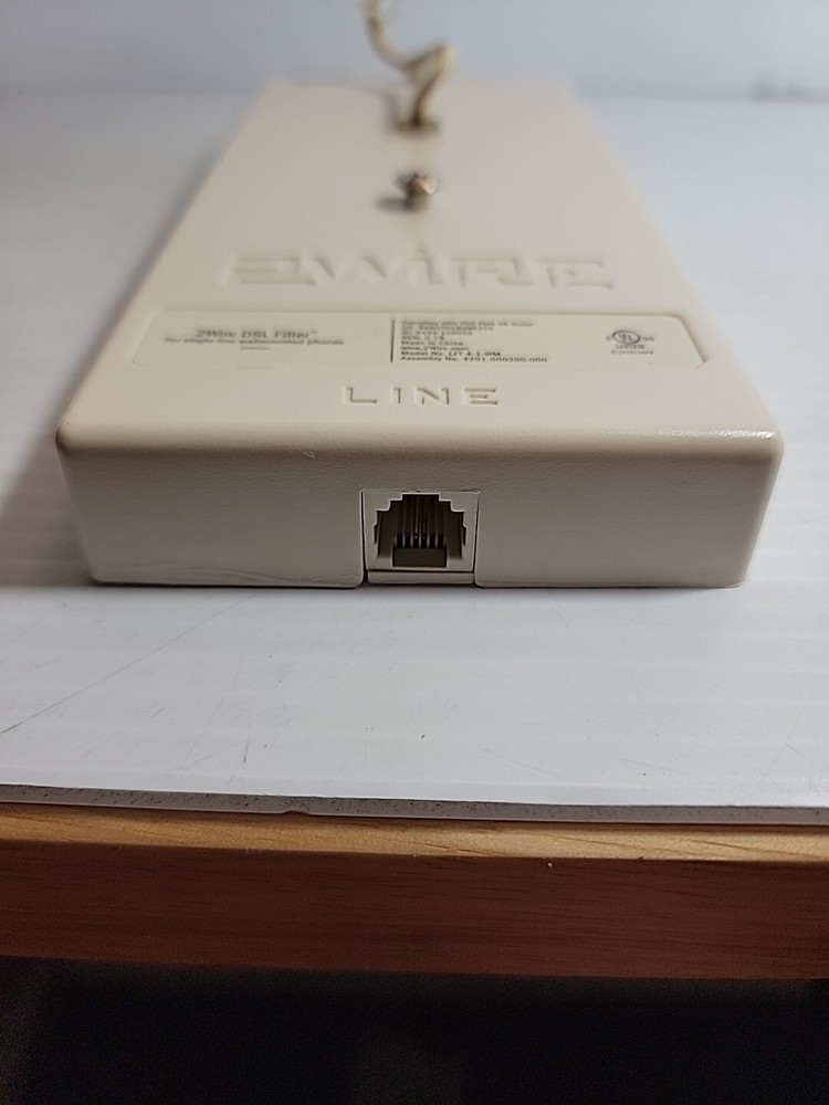 2 Wire DSL Filter Single-Line Wall Mount LFT 4-1-WM