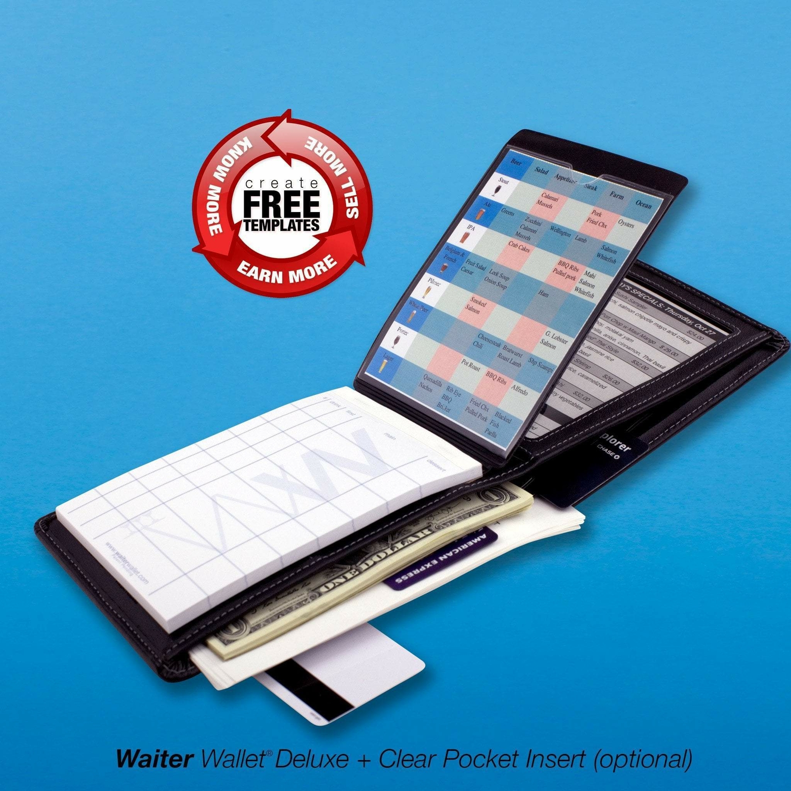 Waiter Wallet Deluxe