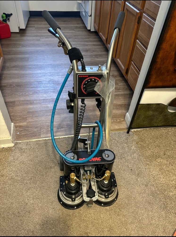Rotovac DHX carpet cleaner