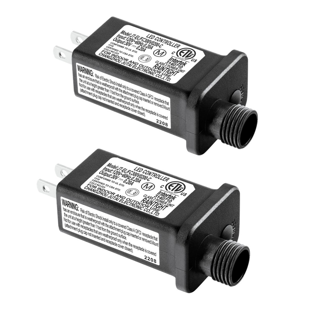 30V 0.2A LED Controllers for Halloween Inflatable Decorations ( 2 Pack)
