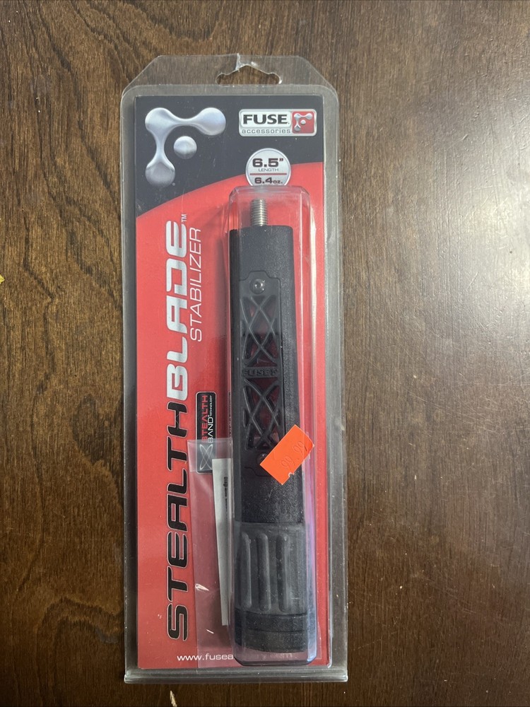 Fuse Accessories Stealth Blade Stabilizer 6.5 for Compound Bows Black