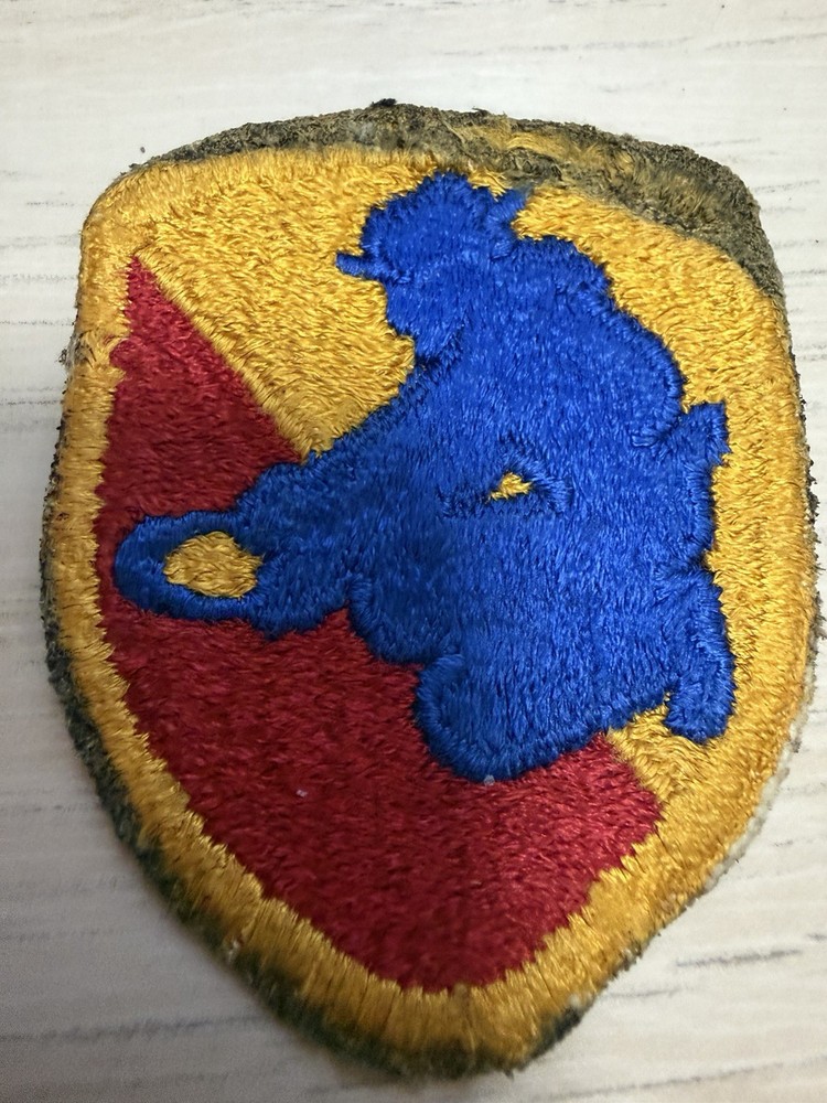 Post WW2 US ARMY 49th Division - Gold Panning Patch
