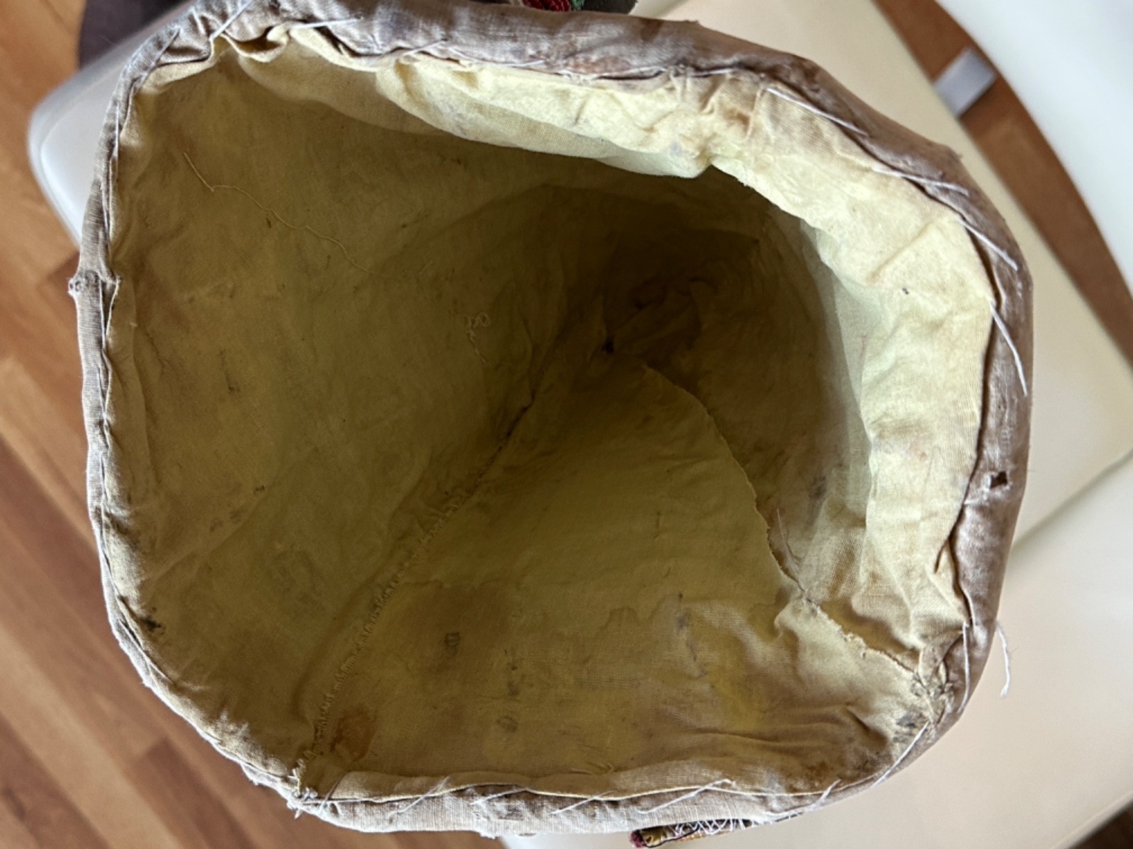 YORUBA BEAD COVERED BIRD HAT 16" 1900S