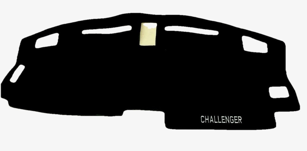 2008-2009-2010-2011-2012-2013-2014 Dodge Challenger Dashcover Black Polycarpet