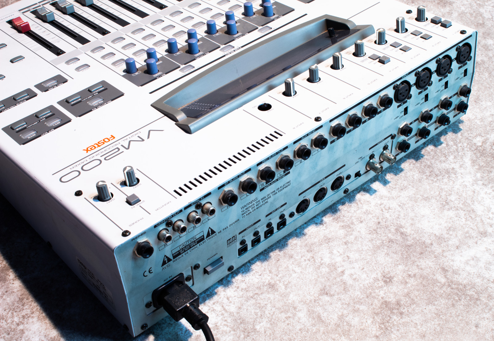 Fostex VM200 Digital Recording Mixer Powers Up