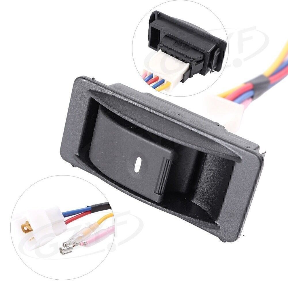 Car Power Electric Window Master Control Switch With Wire Harness Universal