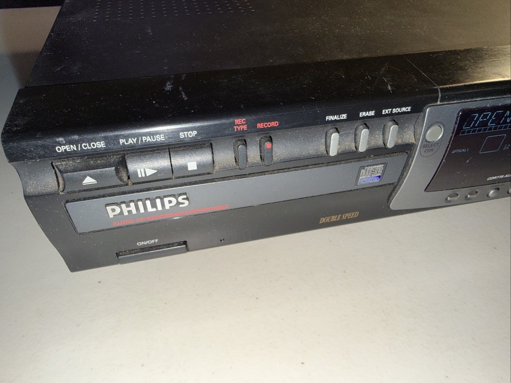 Philips CDR775/17 Audio CD Write/Record - FOR PARTS