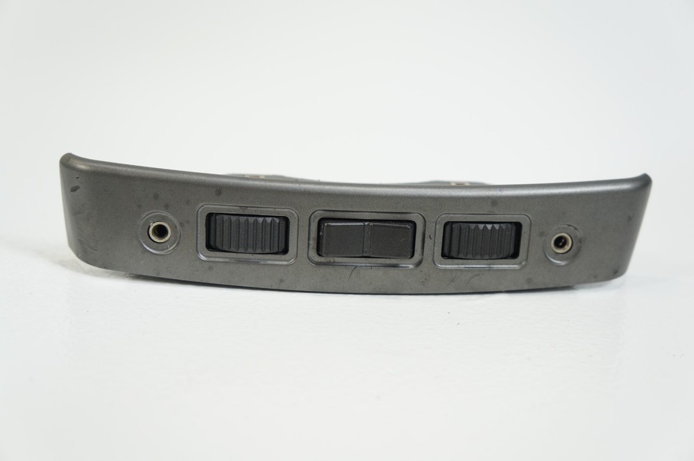 2002-2008 bmw e66 e65 750li 750i center console aux input switch bar bezel